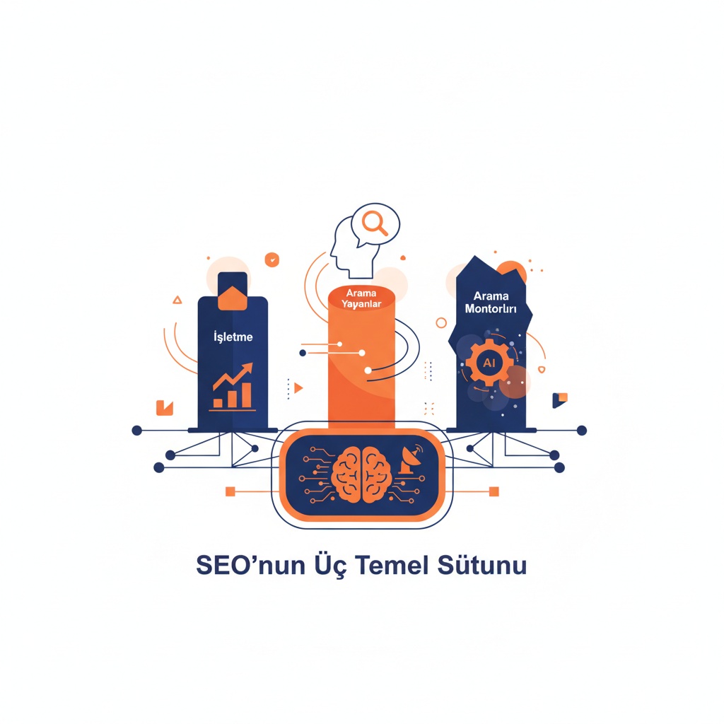SEO'nun Üç Temel Sütunu: İşletme, Arama Yapanlar ve Arama Motorları
